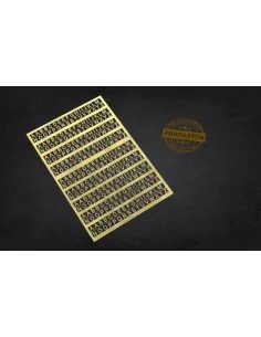 PE Letters: 4 mm (UPPERCASE) - Matho Models 80009