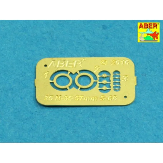 Armament for Soviet SPAAG ZSU-57, 1/35 - Aber Models 35 L-205