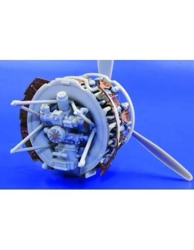 A6M2 Zero type 21 engine für Tamiya Bausatz 60317, 1/32 - Eduard Ac...