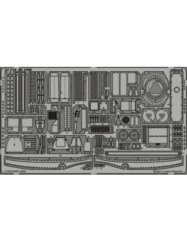 Bf 109E for Eduard kit, 1/32 - Eduard Accessories 32219