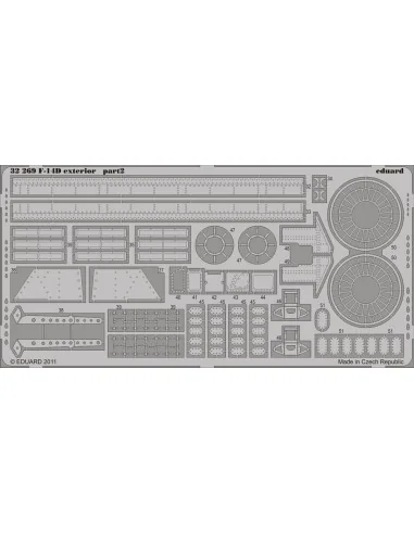 F-14D exterior for Trumpeter, 1/32 - Eduard Accessories 32269