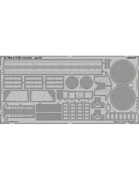 [NO_DESC] F-14D exterior for Trumpeter, 1/32 - Eduard Accessories 3...