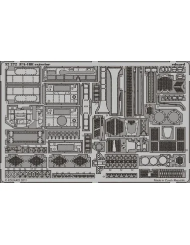 F/A-18E exterior for Trumpeter, 1/32 - Eduard Accessories 32272