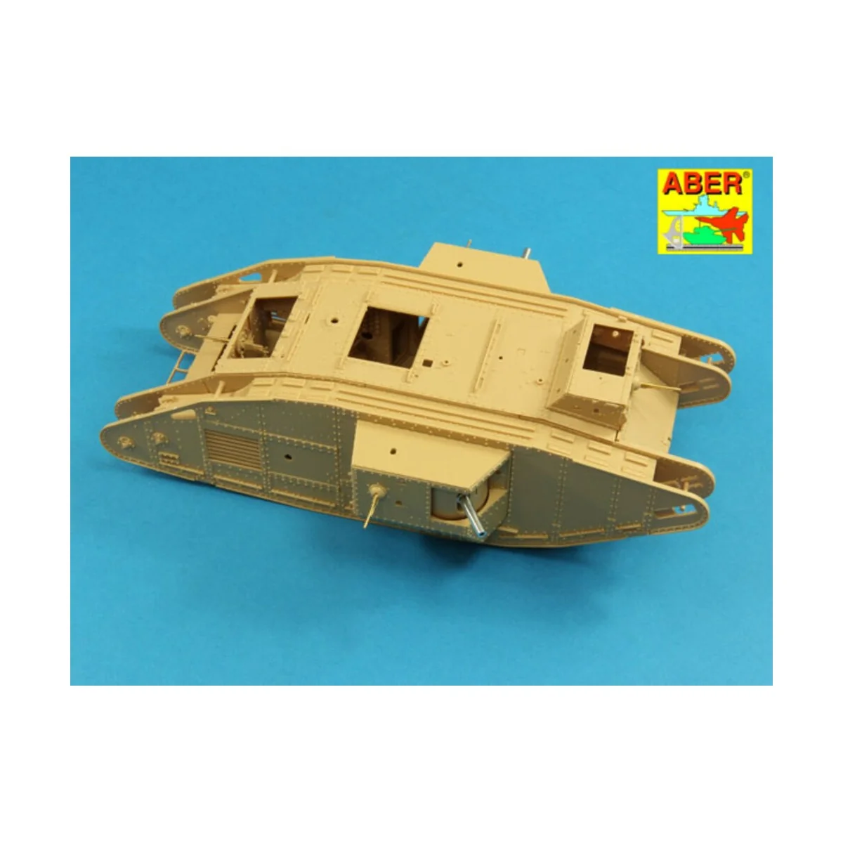Barrels for British WWI Tank Mk.V Male, 1/35 - Aber Models 35 L-207