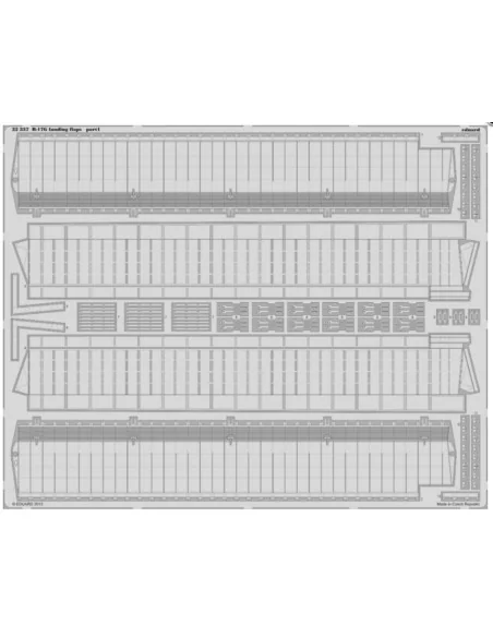 [NO_DESC] B-17G landing flaps for HK Models, 1/32 - Eduard Accessor...