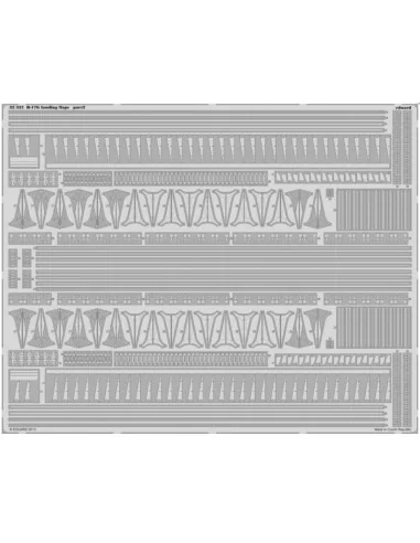 [NO_DESC] B-17G landing flaps for HK Models, 1/32 - Eduard Accessor...