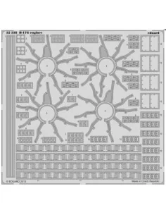 B-17G engines for HK Models, 1/32 - Eduard Accessories 32338