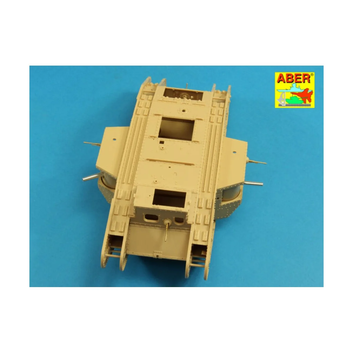 Barrels for British WWI Tank Mk.V Male - Aber Models 35 L-207