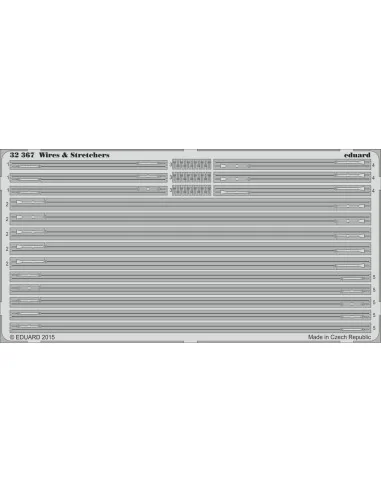 Wires & Stretchers STEEL, 1/32 - Eduard Accessories 32367