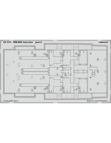 [NO_DESC] MH-60S interior for Academy, 1/35 - Eduard Accessories 32371