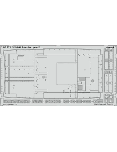 [NO_DESC] MH-60S interior for Academy, 1/35 - Eduard Accessories 32371