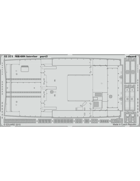 MH-60S interior for Academy, 1/35 - Eduard Accessories 32371