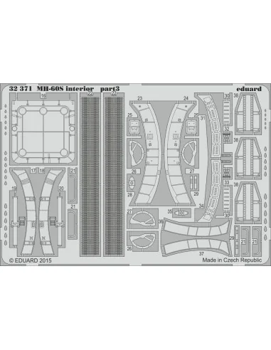 MH-60S interior for Academy, 1/35 - Eduard Accessories 32371