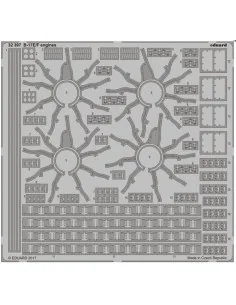 B-17E/F engines for HKM, 1/32 - Eduard Accessories 32397
