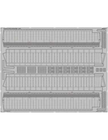 B-17E/F landing flaps for HKM, 1/32 - Eduard Accessories 32398