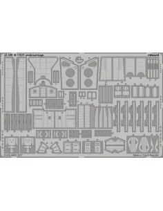 B-17E/F undercarriage for HKM, 1/32 - Eduard Accessories 32399