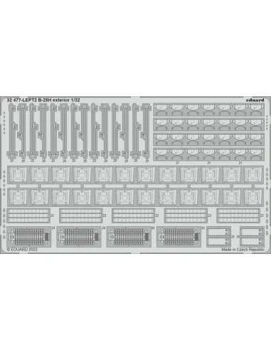 [NO_DESC] B-25H exterior for HKM, 1/32 - Eduard Accessories 32477