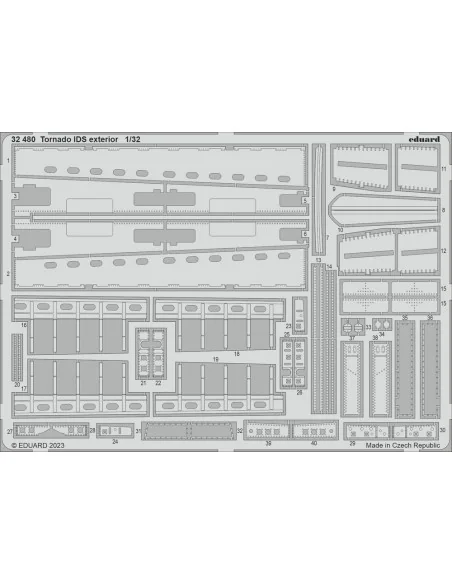 Tornado IDS exterior for ITALERI, 1/32 - Eduard Accessories 32480
