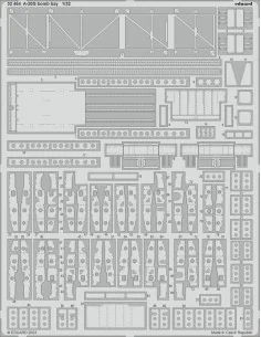 A-20G bomb bay 1/32 HKM, 1/32 - Eduard Accessories 32484