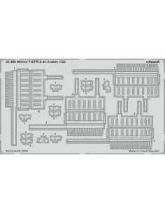 Meteor F.8/FR.9 air brakes for Revell, 1/32 - Eduard Accessories 32499