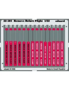 Remove Before Flight, 1/32 - Eduard Accessories 32501