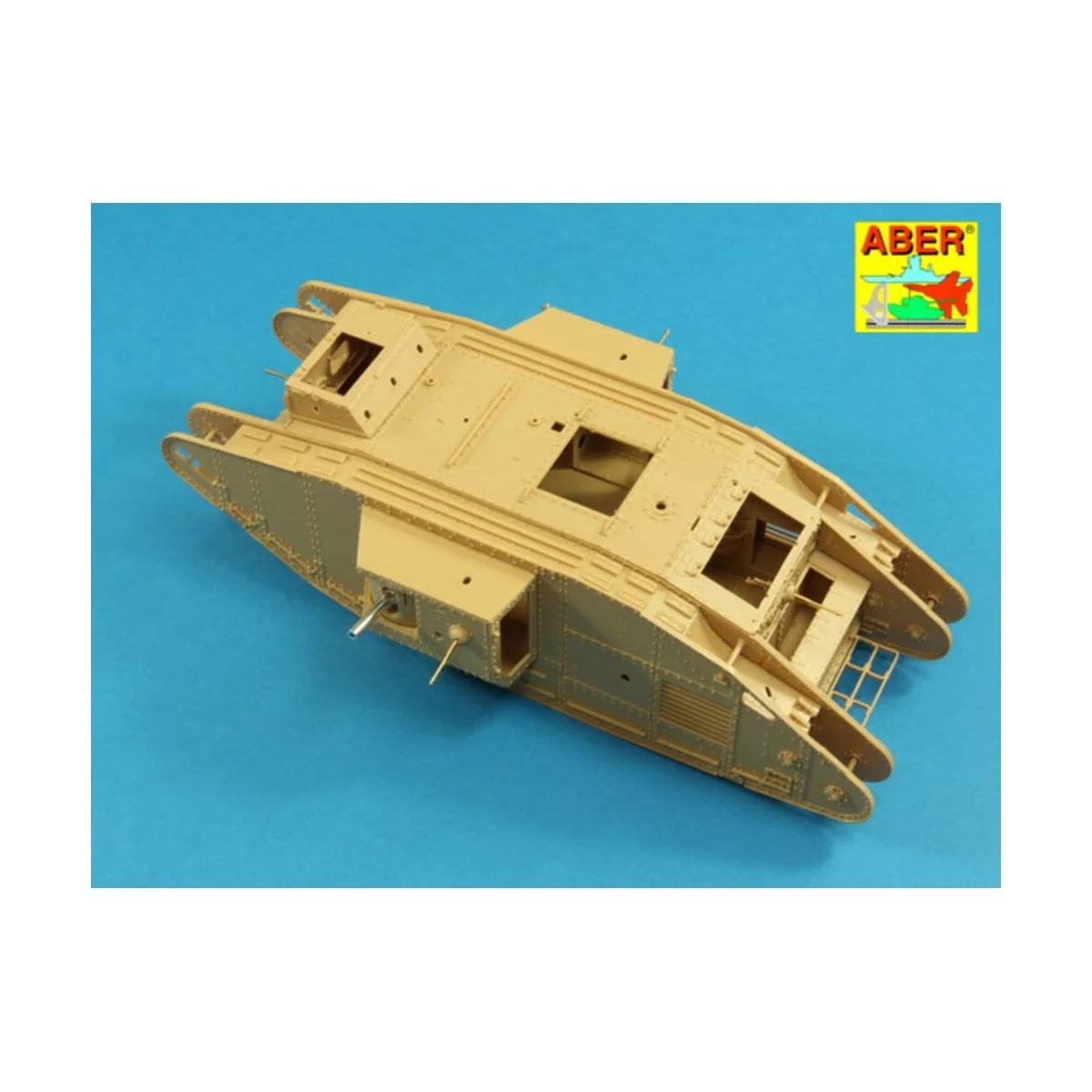 Barrels for British WWI Tank Mk.V Male, 1/35 - Aber Models 35 L-207