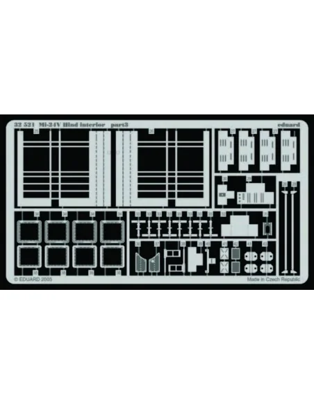 Mi-24V Hind, 1/35 - Eduard Accessories 32521