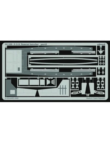 F-14A Tomcat interior für Tamiya-Bausatz, 1/32 - Eduard Accessories...