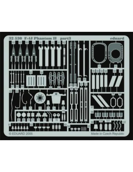 F-4J Phantom II für Tamiya Bausatz, 1/32 - Eduard Accessories 32530