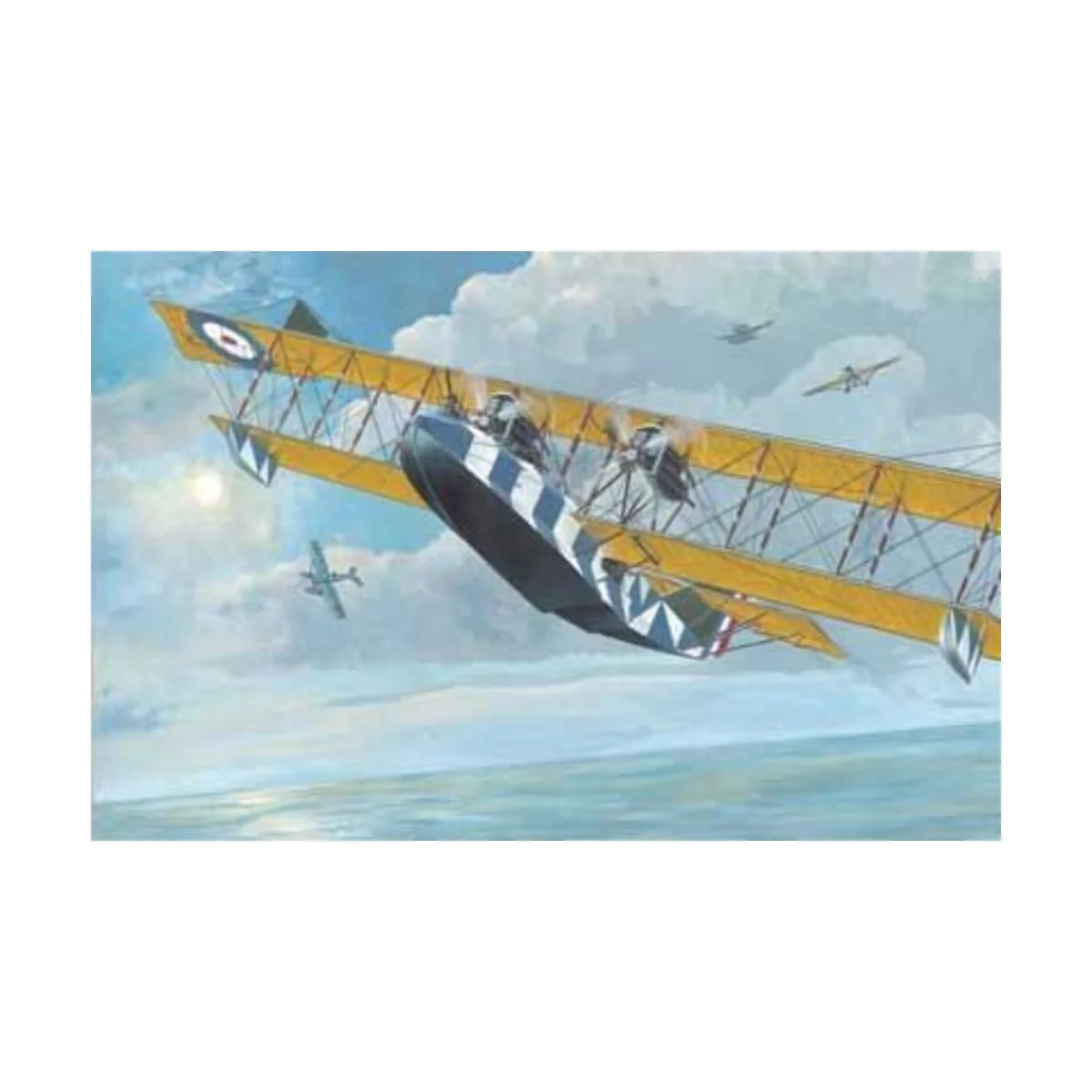 Felixstowe F.2A Late Version, 1/72 - Roden 014