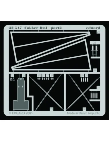 Fokker Dr. I, 1/32 - Eduard Accessories 32547