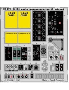 B-17G radio compartment S.A. f.HK Models, 1/32 - Eduard Accessories...