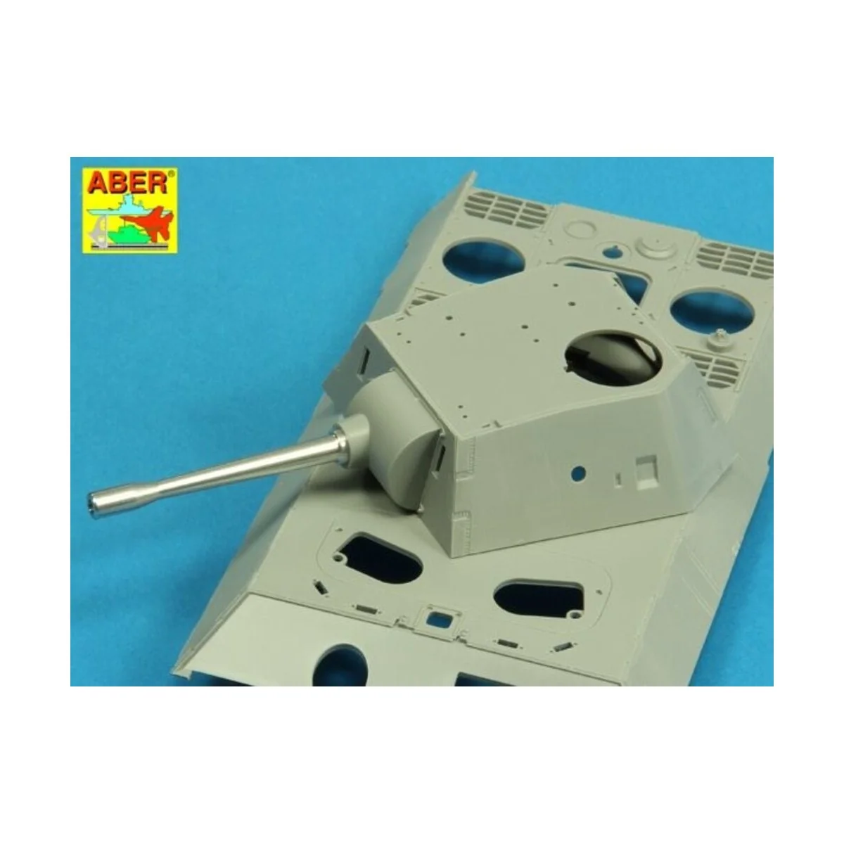 Dummy gun barrel for Panther Ausf. D - Aber Models 35 L-209