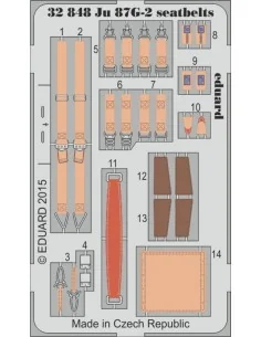 [NO_DESC] Ju 87G-2 seatbelts for Trumpeter, 1/32 - Eduard Accessori...