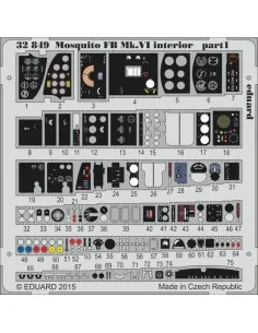 Mosquito Mk.VI interior for Tamiya, 1/32 - Eduard Accessories 32849