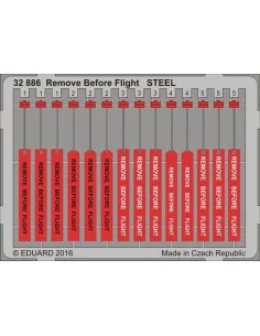 [NO_DESC] Remove Before Flight STEEL, 1/32 - Eduard Accessories 32886