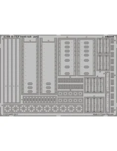 [NO_DESC] B-17E/F bomb rack for HKM, 1/32 - Eduard Accessories 32899 2