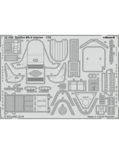 Spitfire Mk.II interior for Revell, 1/32 - Eduard Accessories 32936