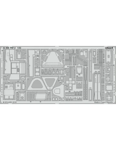 F6F-3 for Trumpeter, 1/32 - Eduard Accessories 32959
