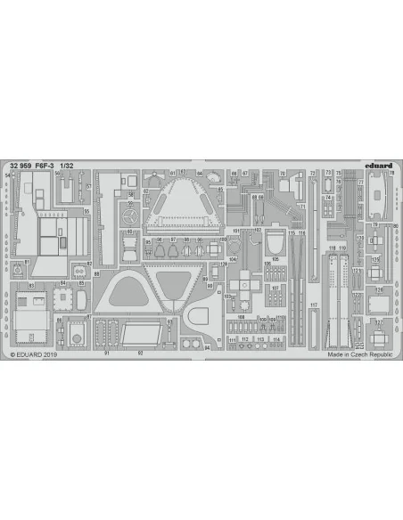 F6F-3 for Trumpeter, 1/32 - Eduard Accessories 32959