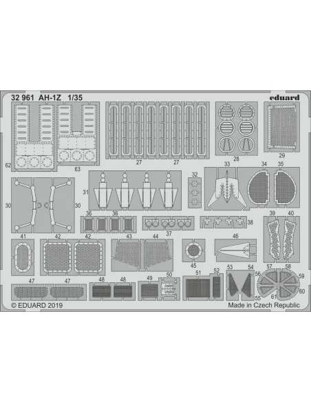 AH-1Z for Academy, 1/35 - Eduard Accessories 32961