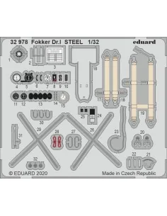 [NO_DESC] Fokker Dr.I STEEL for Meng, 1/32 - Eduard Accessories 32978