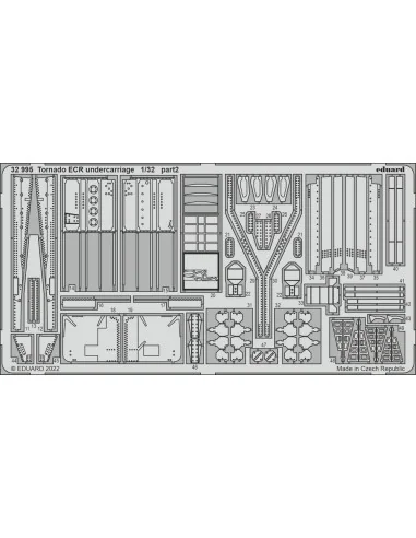 Tornado ECR undercarriage for ITALERI, 1/32 - Eduard Accessories 32995