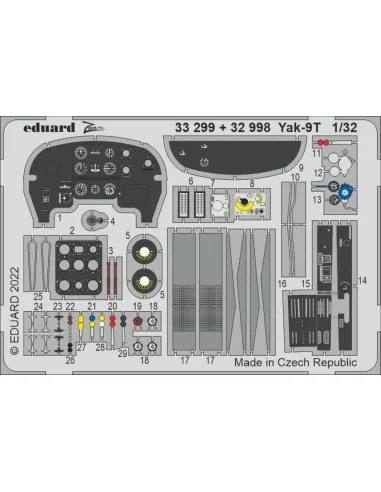 Bf 109G-6, 1/35 - Eduard Accessories 32999