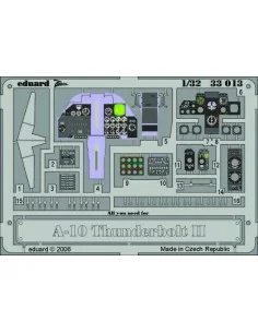 A-10 Thunderbolt II dashboard für Trumpeter-Bausatz, 1/32 - Eduard ...