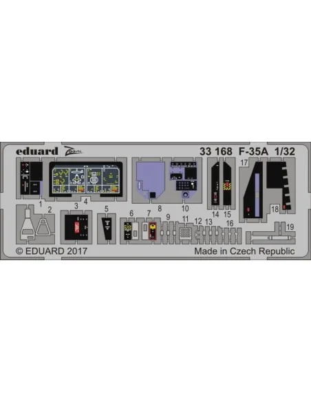 F-35A for Italeri, 1/32 - Eduard Accessories 33168