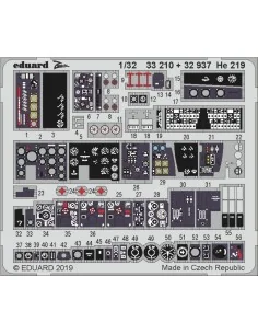 He 219 for Revell, 1/32 - Eduard Accessories 33210