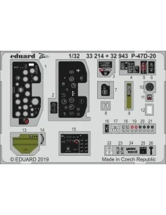 P-47D-20 for Trumpeter, 1/32 - Eduard Accessories 33214