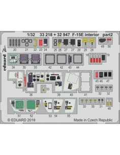 [NO_DESC] F-15E interior for Tamiya, 1/32 - Eduard Accessories 33218 2