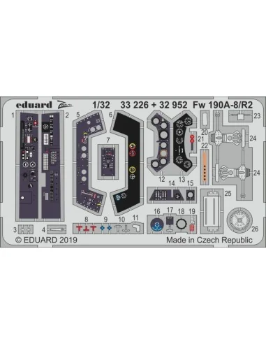 Fw 190A-8/R2 for Revell, 1/32 - Eduard Accessories 33226